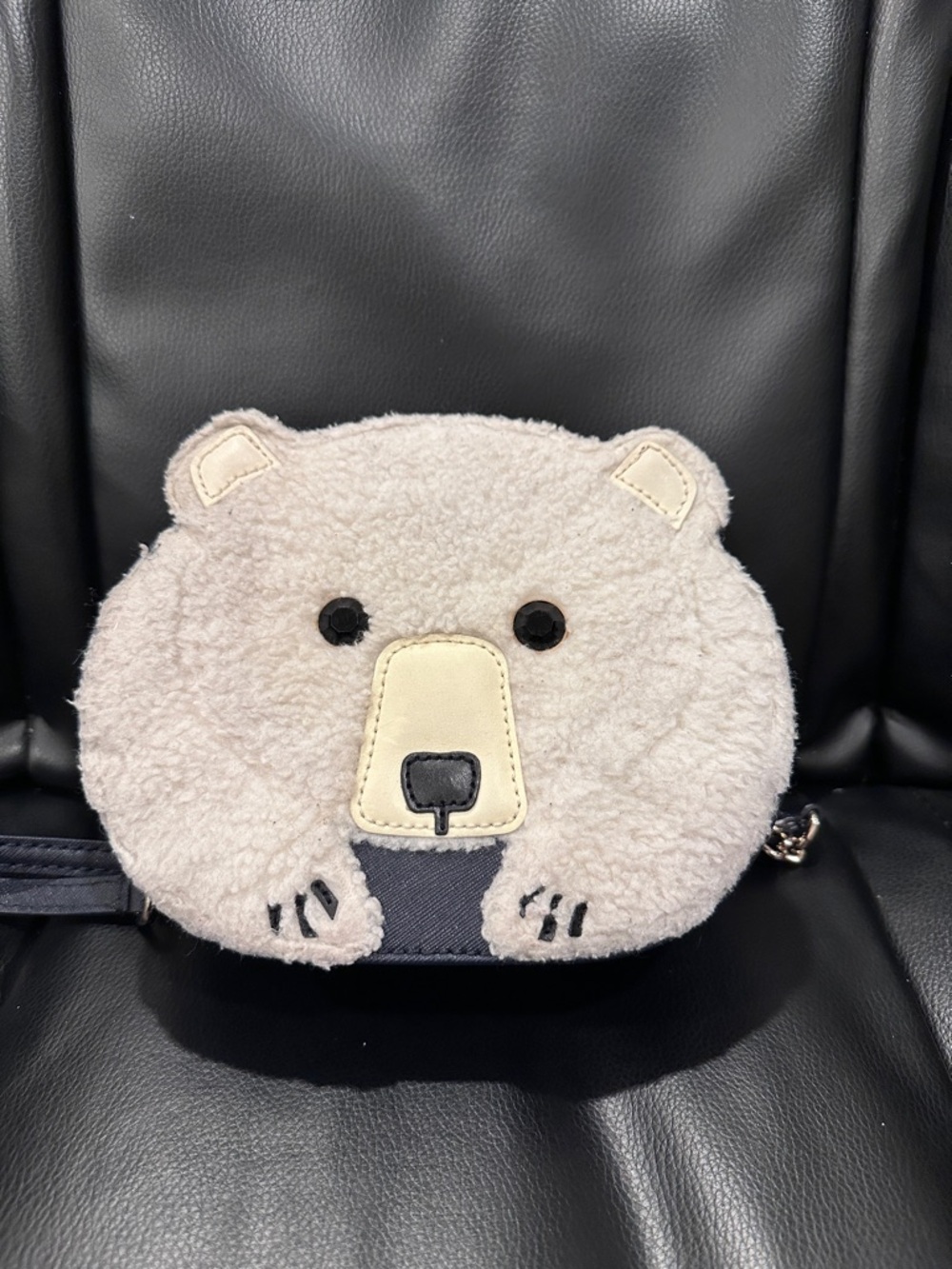 Kate Spade Polar Bear Crossbody Bag in Cream